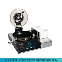 Robot de cuisine automatique MEGCOOK M1 C35PB01 C04 KC 3520W 220V, machine à wok à alimentation automatique, acier inoxydable, numérique
