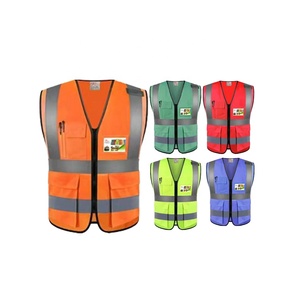 Chaleco reflectante veat colete laranja chalecos de seguridad plus talla chaquetas chaleco de seguridad Chaleco reflectivo <span class=keywords><strong>gilet</strong></span> antiestático - Product Image 1