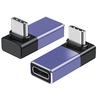Adaptateur USB C 240W, adaptateur USB Type C mâle vers femelle compatible avec Thunderbolt 4/3, transfert de données 40 Gbps
