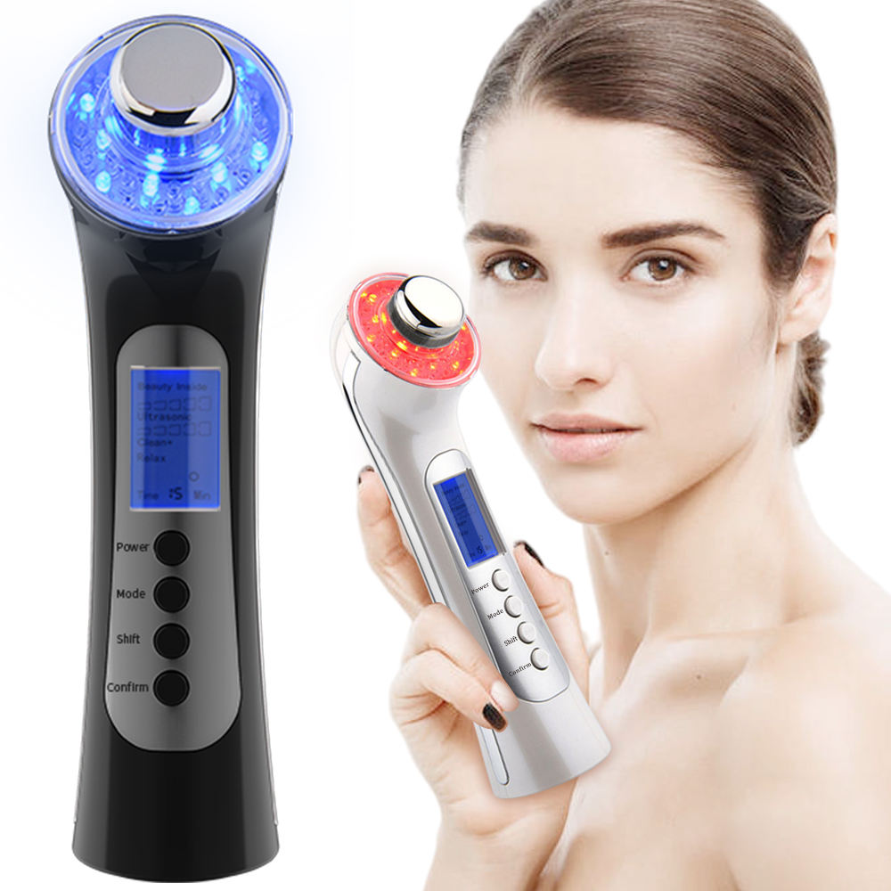Beperfect 5in1 Rf Ems Ultrasonic Vibration Ion Face Beauty Skin Care Tools Other Beauty Equipment 