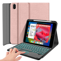 Nouveau clavier sans fil Bt avec pavé tactile pour Ipad Pro Air 10.2 10.5 10.9 11 12.9 pouces clavier anglais arabe