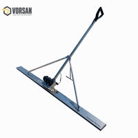 Niveleuse vibrante électrique pour béton, pour allées en béton, garages, parkings, nivellement de sols et travaux de finition sur chantier