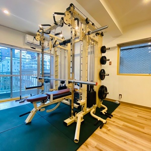 Attrezzatura per Palestra Domestica VanTen Smith, Rack per Squat Multifunzionale per <span class=keywords><strong>Esercizi</strong></span> di Spalle, Petto, Gambe, Pressa, Capacità 80kg - Product Image 5