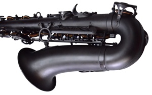 <span class=keywords><strong>Saxophone</strong></span> HUAYUN fiable en laiton, Eb <span class=keywords><strong>Alto</strong></span>, noir mat, boutons nacré noir, style <span class=keywords><strong>Selmer</strong></span> 54 touches, original d'usine, pour l'extérieur - Product Image 2
