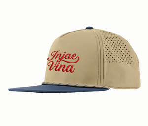 Casquette de golf et de baseball personnalisée à 5 panneaux en polyester, avec trous découpés au laser, tissu respirant et imperméable, broderie, casquette de sport perforée - Product Image 2