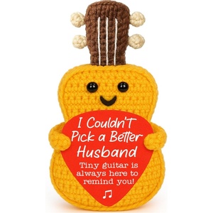 Cadeaux d'<span class=keywords><strong>anniversaire</strong></span>, cadeau de remerciement pour les nouveaux oncles, cadeau unique, drôle, mignon, fait main au crochet, sur le thème de la musique, pour homme, cadeau d'appréciation - Product Image 4