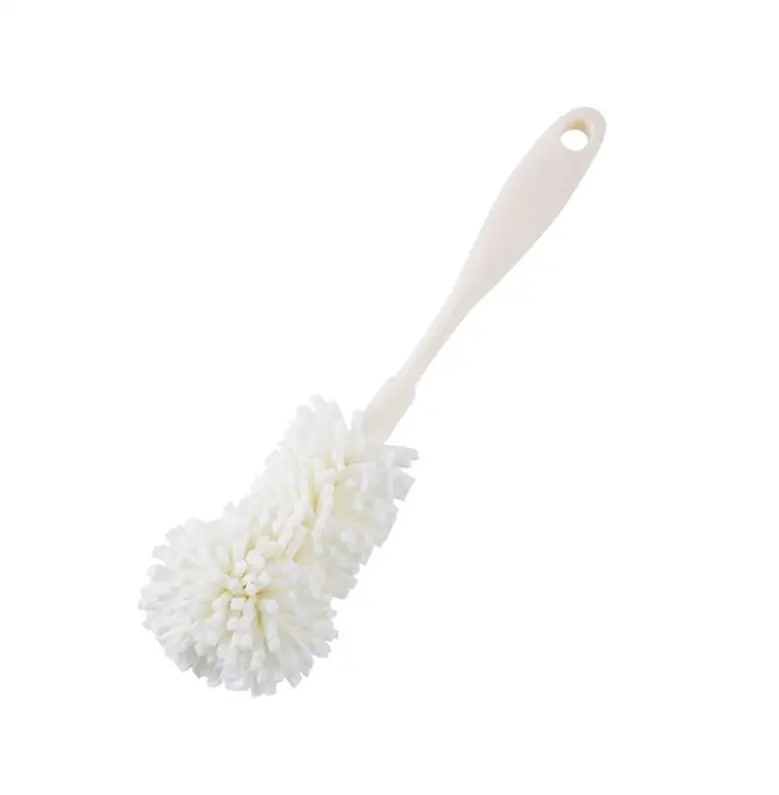 Haute qualité bébé bouteille éponge brosse de nettoyage Style nordique longue poignée bouteille d'eau tasse lavage éponge brosse