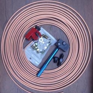 Brake Hose Kit With <b>Flaring</b> <b>Tool</b> And Cutter 3/16 Inch 7.5 Meter For Repair Replace - Product Image 3