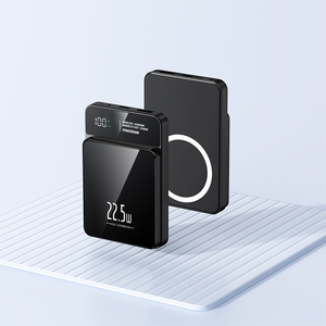 10000mAh Slim Magnetic <b>Wireless</b> Portable Charge Power Bank 22.5W PD Fast Charging PowerBank With Digital Display - Product Image 1