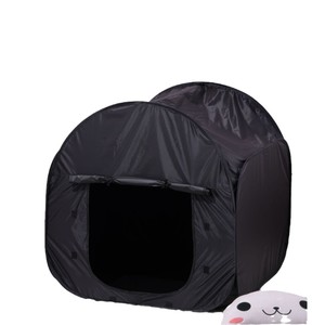 Black Outdoor <b>Children's</b> <b>Playhouse</b> Oxford Cloth Foldable Portable Quick Opening Tent For 3 8 Years Old Kids - Product Image 4