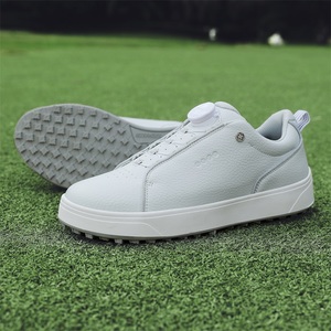 <span class=keywords><strong>Chaussures</strong></span> de <span class=keywords><strong>golf</strong></span> sans crampons blanches et roses pour femmes, baskets de <span class=keywords><strong>golf</strong></span> pour l'entraînement en extérieur - Product Image 4
