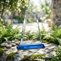 Plaque de trophée en verre et cristal K9 vierge, personnalisable, gravée au laser 3D, écologique, imprimée UV, pour cadeaux d'affaires – Vente en gros à prix abordable