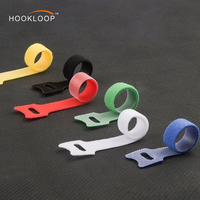 Lot de 10 attaches-câbles réutilisables en gros, 4+6+8+10 pouces, multi-usages, pour la gestion des câbles, avec crochets et boucles, serre-câbles