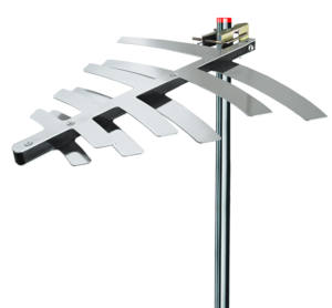 Antenne TV HD extérieure longue portée numérique WA-8807 pour grenier, toit ou camping-car, réception <span class=keywords><strong>OTA</strong></span> claire dans un câble coaxial 4K/1080P4 FT - Product Image 1