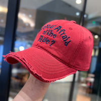 Gorra de Béisbol Personalizada de Algodón Puro, Nueva con Bordado 3D, Estilo Retro Vintage, Logotipo Personalizado, Gorra Deportiva, Patrón de Letras