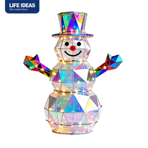 Décorations gonflables de Noël OEM de 1,5 m : Bonhomme de neige et rennes pour l'extérieur, idéales pour les fêtes intérieures et les vacances amusantes en extérieur - Product Image 3