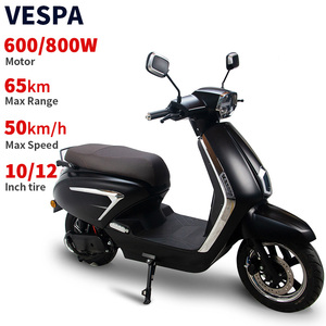 Cyclomoteur Électrique Rétro pour <span class=keywords><strong>Adulte</strong></span>, 10/12 Pouces, 600W/800W, Vitesse de 50 km/h, 65km d'Autonomie - Product Image 2