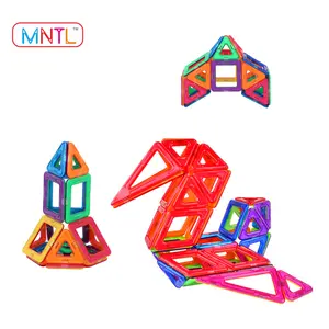 MNTL 78-PCS Xây Dựng Từ Blocks Set Trẻ Em Trí Tuệ Magnetic Đồ Chơi Xây Dựng Xây Dựng Gạch Môi Trường ABS Nhựa