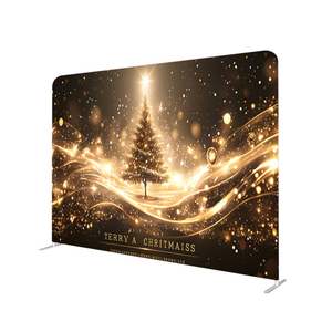 Support de bannière rétractable portable grand écran personnalisé pour publicité, avec fonctionnalité de drapeau en tissu - Product Image 1