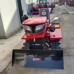 Motoculteur rotatif de type chenille, petit tracteur diesel et cultivateur agricole multifonctionnel pour la culture de la <span class=keywords><strong>poire</strong></span> se vendent bien en gros. - Product Image 3