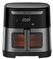 Friteuse à air 6,5 L avec fenêtre de visualisation, prix usine, commande numérique, service OEM, pour usage domestique, camping-car, extérieur et hôtelier