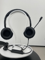 Casque USB pour centre d'appels, directement de l'usine, dernier modèle avec service de personnalisation OEM et ODM