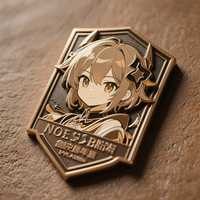 Pin de Solapa Personalizado de Fábrica, Pequeño, Plateado, con Logotipo Personalizado, de Aleación de Zinc y Metal para Gorras