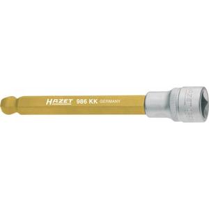 HAZET - 986KK-8 Destornillador hexagonal largo con cabeza esférica cuadrada 1/2 '' - EAN 4000896052127 HAND SOCKETS 1/2" - Product Image 1