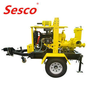 Zelfaanzuigende Dieselmotor Mobiele Vacuümpomp, Landbouwirrigatie Waterbehandelingsapparatuur - Product Image 2