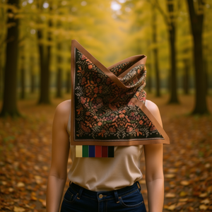 Sciarpa Triangolare Multifunzionale 60x135cm FULARES Accessorio per il Collo - Product Image 3