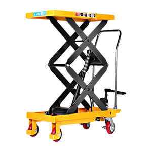 Manuelle Scherenhebebühne für den Lagergebrauch, 350kg bis 1 Tonne – Hydraulischer Hebewagen für den Einsatz in Autowerkstätten - Product Image 2