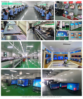 Televisor Inteligente Android LED Curvo de 65 Pulgadas, Pantalla Curva de Alta Definición, Televisión para el Hogar