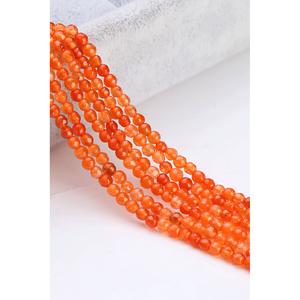 ลูกปัดพลอยออนิกซ์ธรรมชาติทรงรีเหลี่ยมเพชรพลอย ขนาด 3 มม. ด้านหลังแบน สำหรับงานเครื่องประดับ - Product Image 6