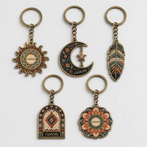 Llaveros Étnicos Bohemios Personalizados al por Mayor, Diseño Retro de Moda, Recuerdo de Viaje Cultural, Porta Llaves - Product Image 1