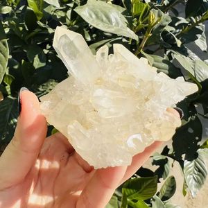 กลุ่มคริสตัลควอตซ์ใสธรรมชาติ รูปทรงไม่สม่ำเสมอ คริสตัลดิบสำหรับบำบัดพลังงาน หินเรกิ ตกแต่งบ้าน สำนักงาน ฮวงจุ้ย ขายส่ง รับผลิตตามสั่ง (OEM) - Product Image 2