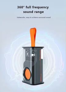New Arrival <b>Wireless</b> Speaker LED <b>Light</b> Waterproof Mini Speaker Super Bass Home Travel Outdoor Speaker for Phones - Product Image 4