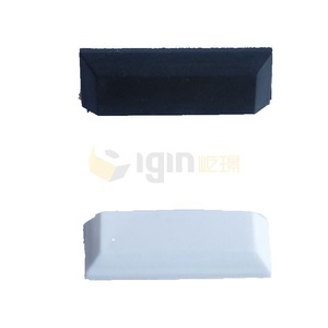 ฝาปิดท่อระบายน้ำ Igin Door Stop ขนาด 35 มม. สีดำ พีวีซี พลาสติก ติดผนัง ดีไซน์มินิมอล ทนทาน - Product Image 5