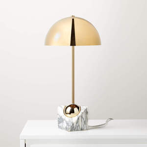 Lámpara de Pie Moderna Minimalista con Base de Mármol, LED de Alto CRI 95 para Sala de Estar, Dormitorio, Iluminación Ambiental - Product Image 1
