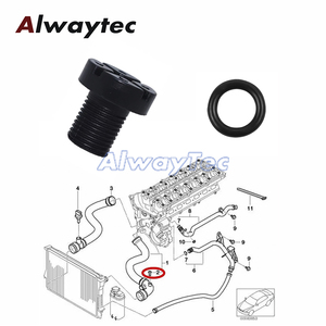 Vis <span class=keywords><strong>de</strong></span> purge <span class=keywords><strong>de</strong></span> soupape d'air du <span class=keywords><strong>liquide</strong></span> <span class=keywords><strong>de</strong></span> <span class=keywords><strong>refroidissement</strong></span> pour BMW F30 E30 E36 E46 E90 E91 – Remplacement du bouchon <span class=keywords><strong>de</strong></span> fixation du bouchon <span class=keywords><strong>de</strong></span> dégagement du réservoir d'expansion du radiateur - Product Image 6
