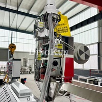 Máquina para Fabricar Tuberías Corrugadas de PE SJ65/33, Línea de Producción de Tuberías Corrugadas, Fabricante de Máquinas para Tuberías de PE con Enrollador Automático