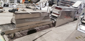 เครื่องกดแป้งพิต้าสแตนเลส 380V เครื่องขึ้นรูปแป้งพิต้า เครื่องทำผลิตภัณฑ์จากธัญพืช - Product Image 5