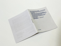 Livret personnalisé de bonne qualité Autocollant d'étiquette étanche multi-couches Étiquette d'impression double couche recto verso