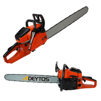 Tronçonneuse à essence 2 temps 6200 pour la coupe du bois et des arbres, pièce de rechange, guide de 20, 22, 24 pouces, tronçonneuses portables à essence
