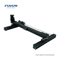 FUHT-45B57-XY-H4-X550Y200 Système de portique CNC XYZ à haute précision avec table de positionnement, entraînement par courroie dentée et rail de guidage