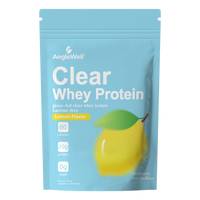 Vitahall AegleWell Clear Whey Protein GrassFed Sans Lactose Boisson Protéinée Rafraîchissante pour la Nutrition Quotidienne Après l'Entraînement