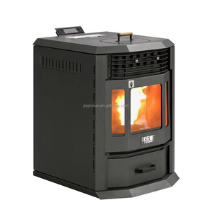 New and Used Cheap Wood Pellet <b>Stove</b> for Villa & Bathroom Indoor Heating Steel Fuel Burning Freestanding Unit 13KW Eco-Friendly - Product Image 1