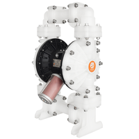 Pompe pneumatique à double diaphragme certifiée CE BFQ-40S, basse pression, traitement des eaux usées, résistante aux produits chimiques, personnalisable OEM 1