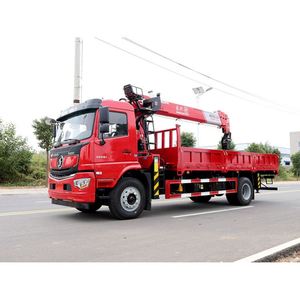 รถบรรทุกติดเครน Shacman L5000 4*2 พร้อมเครน Changxing 8T แบบบูมตรง สำหรับขนส่งวัสดุก่อสร้างในเมืองและชนบท - Product Image 5