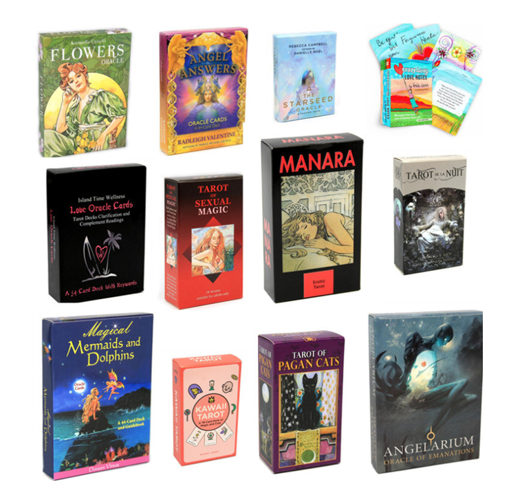 Лидер продаж на Amazon, Электронная ручная карточка с изображением вора серии 78 для гадания на английском языке