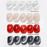 ZRKGEL Nouvelle Arrivée 6 Couleurs Gel UV Magnétique Effet Œil de Chat Non Toxique Longue Durée Séchage Rapide Kit de Vernis Gel DIY